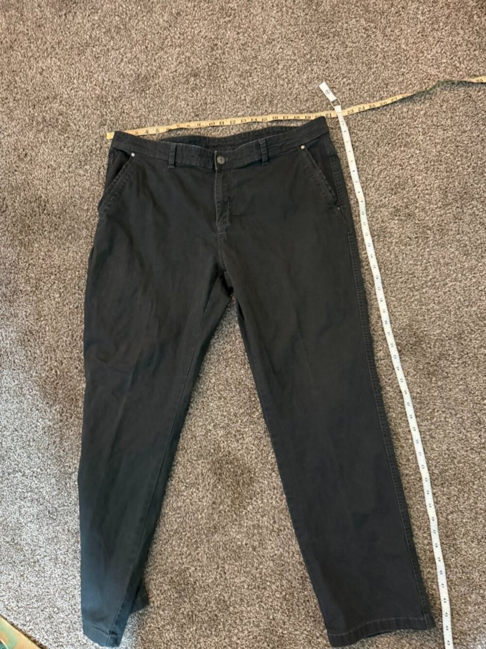 Swiss Tech Utility Work Pants Dark Grey 40x32
